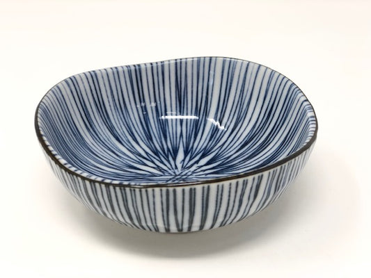 Blue Tokusa Appetizer Bowl